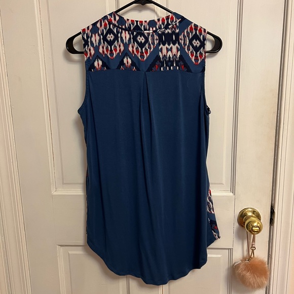 My Michelle Lace-Up Tank - Picture 3 of 3